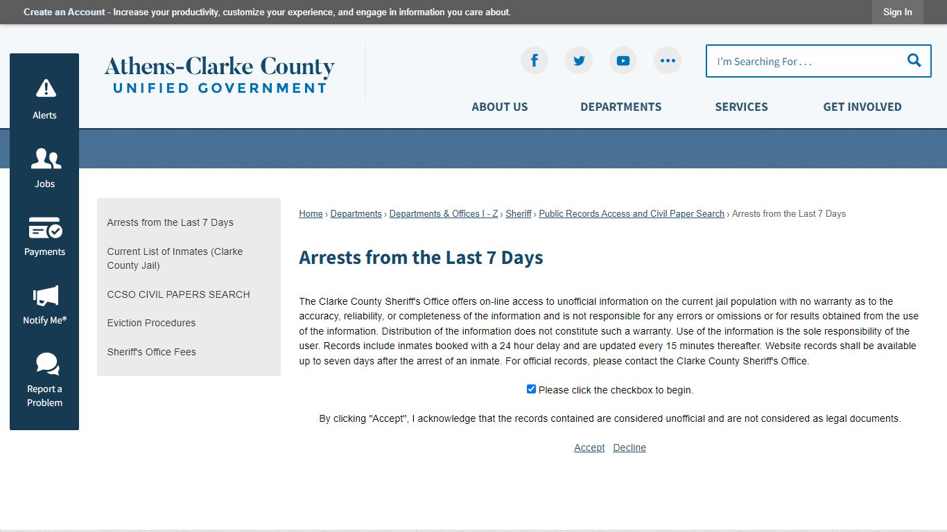 Arrests from the Last 7 Days | Athens-Clarke County, GA ...