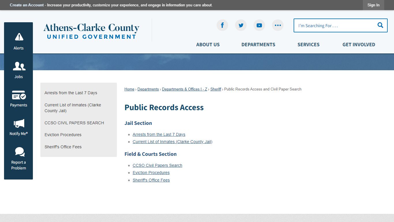 Public Records Access | Athens-Clarke County, GA ...